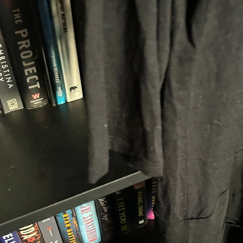 Chic Black Long Sleeve Women's Top - Picture 5 of 5